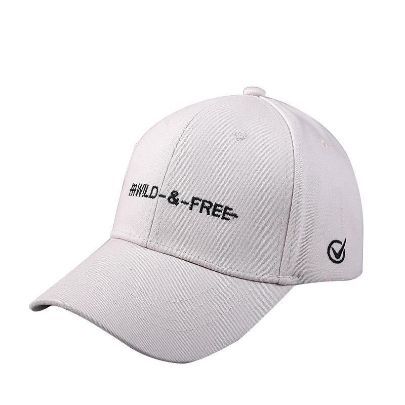 Side small baseball cap men and women Fashion outdoor curved casual creative cap