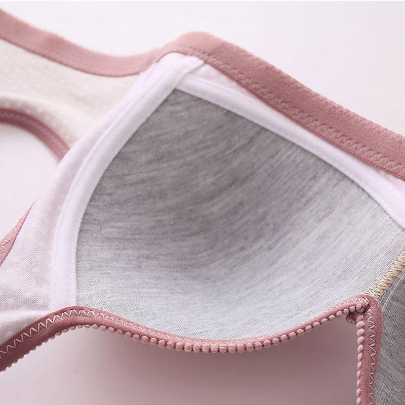 Women Plus size Comfortable Breathable Adjustable Underwear Thin Gather No Steel Ring Four-row Buckles Fashionable Glossy Printed Bra