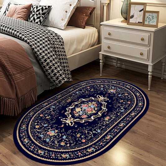Household Carpet Bedroom Bedside Blanket Living Room Coffee Table Mat Full of Room Large-scale National Wind Floor Mat 60*120cm/60*180cm/80*160cm