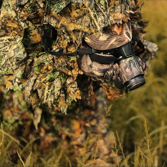 Hunting Clothes 3D Maple Leaf Bionic Ghillie Suits Yowie Sniper Birdwatch Camouflage Clothing Jacket and Pants