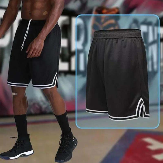 Basketball Shorts Men's Sports Training Over The Knee Five-point Pants Summer Loose Quick-drying Fitness Running Casual Shorts