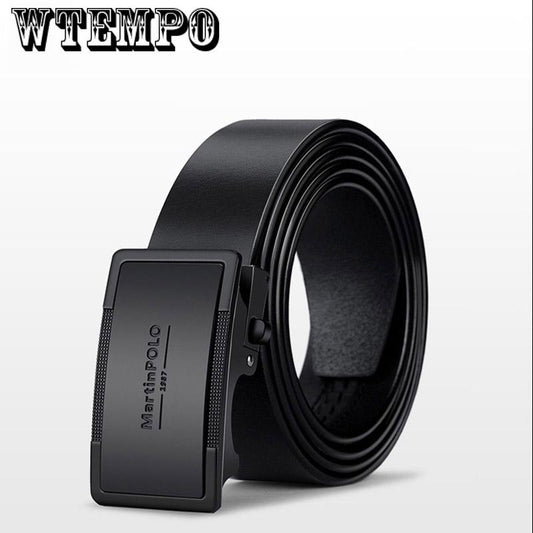 Fashion Mens Leather Belts Designer Leather Business Luxury Belts Cow Leather Belt