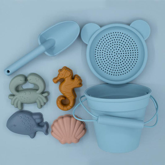 Beach Toys for Kids Children Summer Toys with Cute Animal Model Ins Seaside Sand Mold Tools Sets Baby Bath Toy Kids Swim Toy