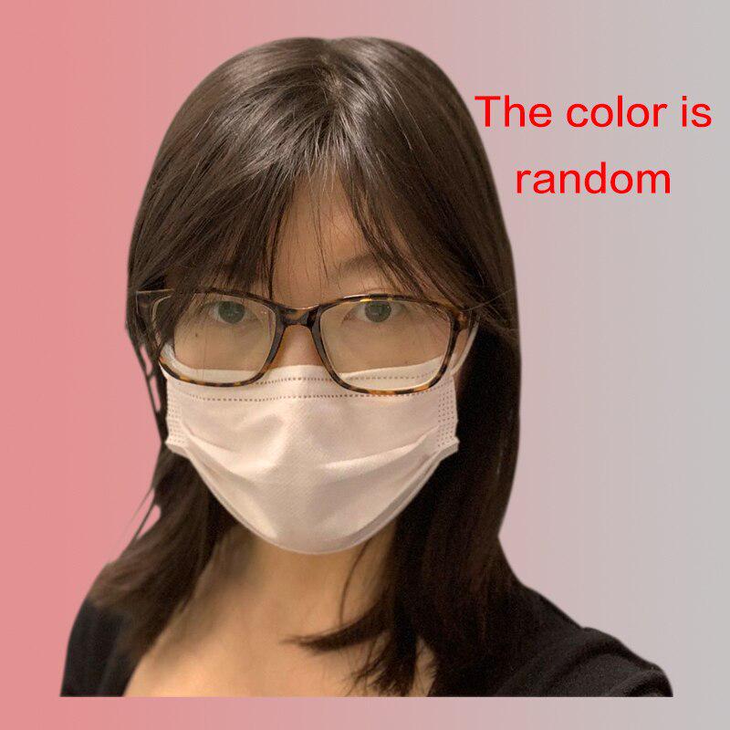 Protective Mask 3-Layer Non-woven Disposable Elastic Mouth Soft Breathable Face Mask Fog Protection