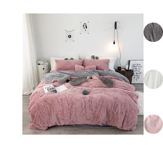 4pcs Cotton Girl Bedroom Style Quilt Cover Luxury Bedding Set Soft Fabric Bedding Set Queen/king Size Bedspread