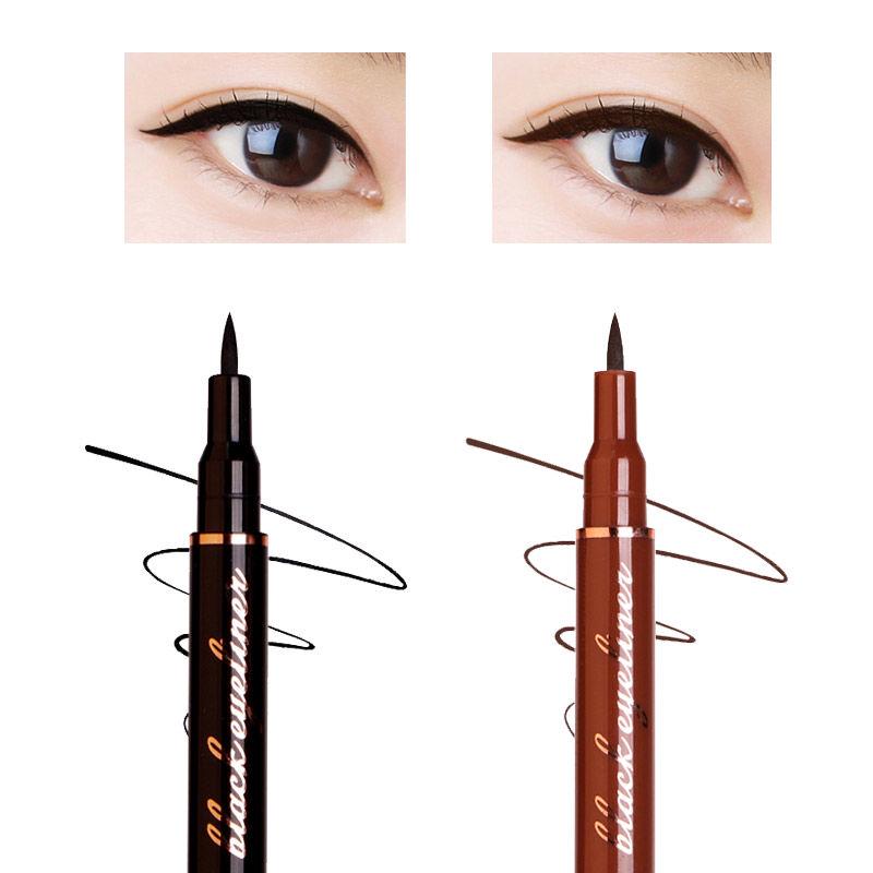 Starry Eyeliner Waterproof Does Not Smudge Student Eyeshadow Pen Hard Head Eyeliner Beginner