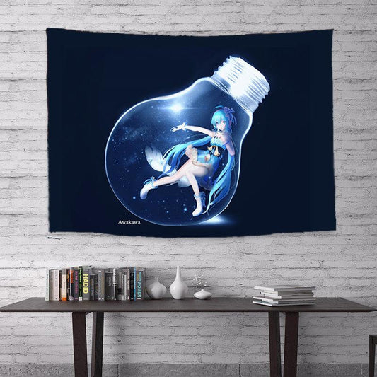 Anime Background Tapestry Dormitory Bedside Must-have Wall Cloth Household Room Decoration Hanging Cloth