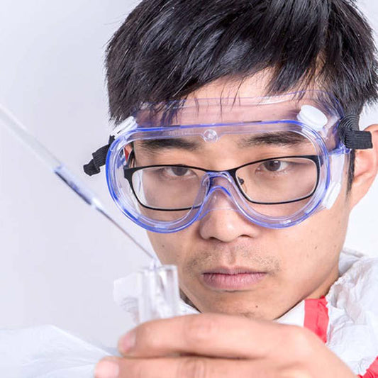 Protective Goggles Anti-Fog Anti Dust Windproof Anti Dust Saliva Light Transparent Goggles