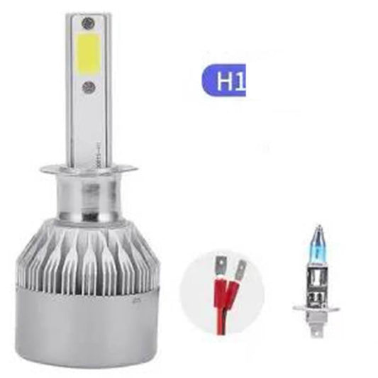 12V24V Free Modification Far and Near Integrated Strong Light Car Bulb H1 H7 H4 9005 9006 9012 120W LED Car Bulb Super Bright 12000LM
