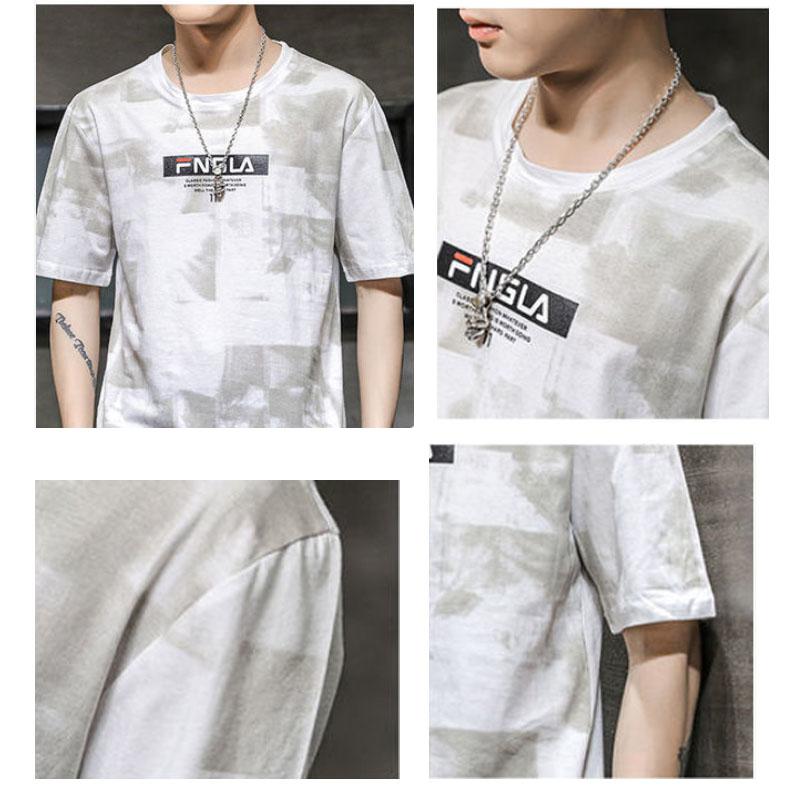 Summer 100% Catton Short Sleeve Men Sport T Shirt Round Neck Jacket Men Clothes