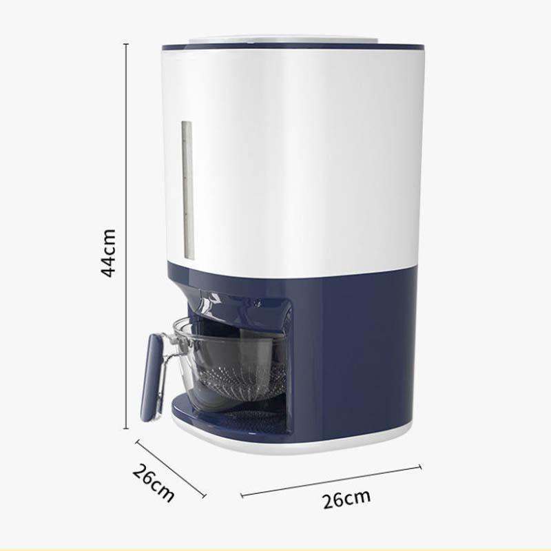 Sealing Metering Rice Bucket Reservoir Anti-proof Moisture-proof Home Storage Box Food Reservoir