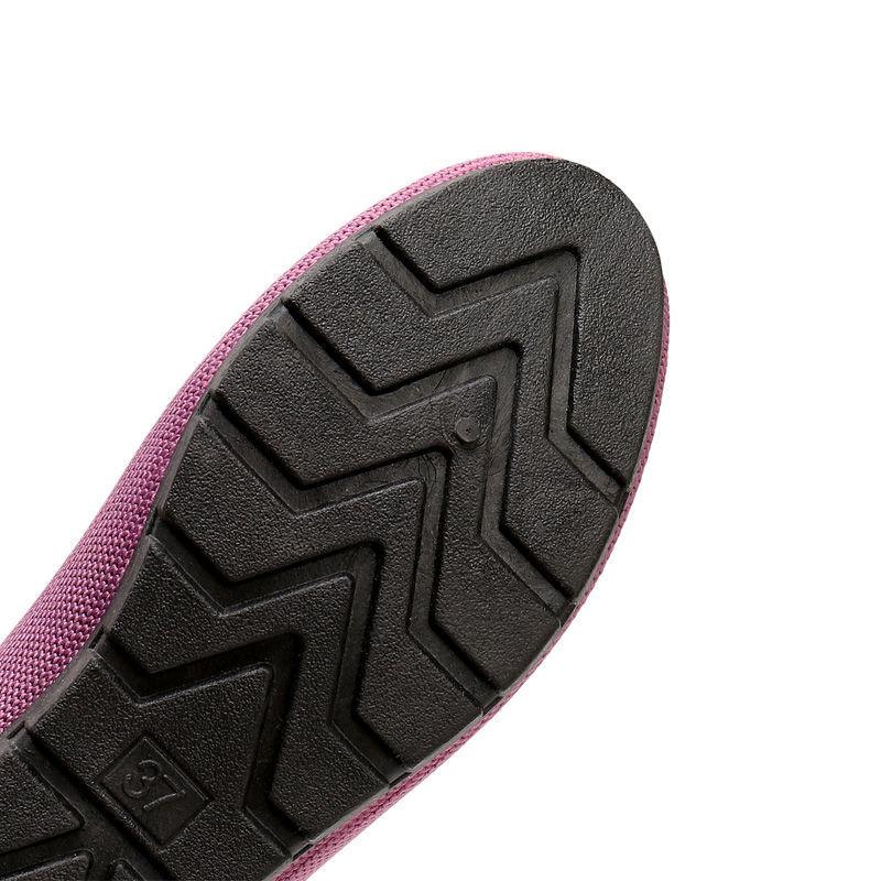 Soft-soled Non-slip Single Shoes for The Elderly Breathable Flying Woven Mesh Shoes Casual Versatile Middle-aged and Elderly Shoes