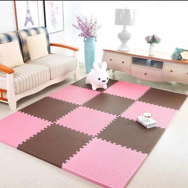 Sponge Floor Anti-drop Crawling Carpet Household Puzzle Foam Floor Mat Children's Bedroom Climbing Mat
