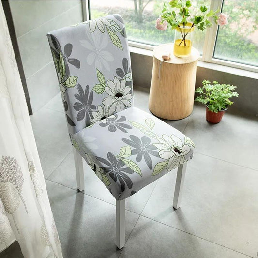 Two-piece Elastic All-inclusive Chair Cover Home Modern Minimalist Hotel Universal Four Seasons Chair Cushion Chair Cover