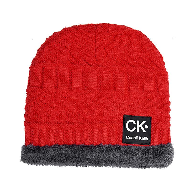 Warm hat Thick hat Fashion Man hat Plush Cotton hat Wild Hip hop hat Windproof hat Autumn winter