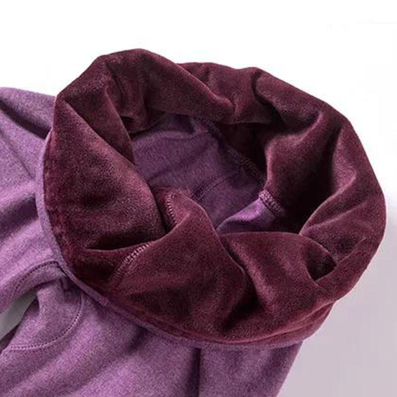 Wear Cold-proof Knee Pads and Waist Warm Pants In Winter Large Size Plus Velvet Thick High-waist Leggings Slim-fit Warm Leggings
