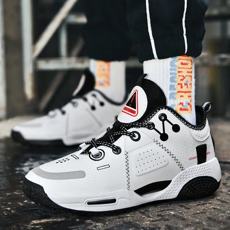 Basketball Shoes Men and Women Marshmallow Breathable Running Shoes Sports Shoes Plus Velvet Cotton Shoes Casual All-match