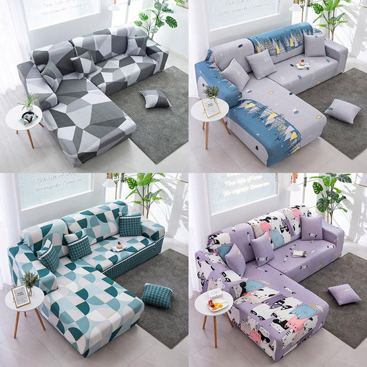 Elastic Sofa Cover All-inclusive Universal Cover Combination Four Seasons Universal Simple Fabric Sofa Cover Full Cover