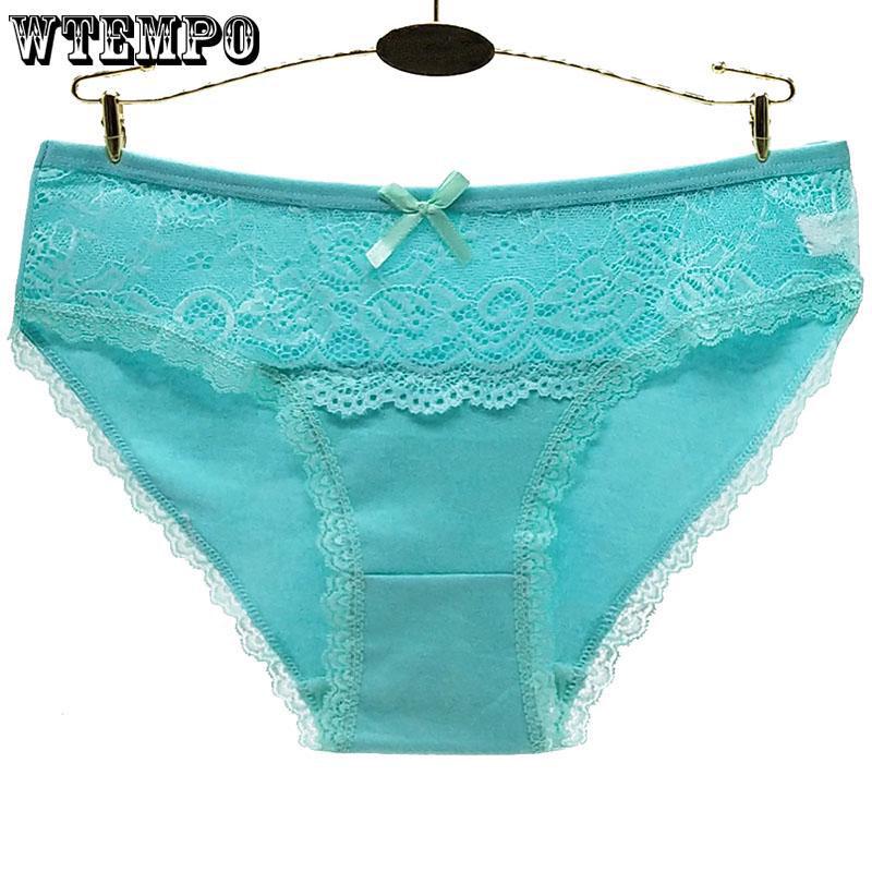 6 Pcs/Lot Women Underwear Sexy Lace Ladies Underwear Thongs Panties Ladies Briefs Lingerie