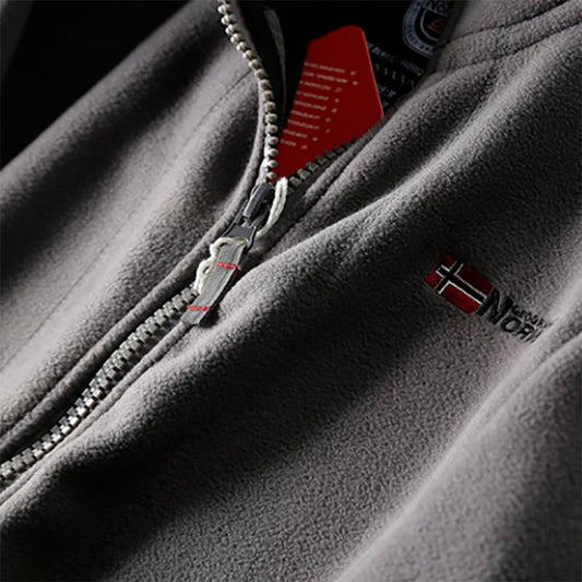 Functional Outdoor Cold-proof Large Size Autumn and Winter Men's Warm Fleece Jacket