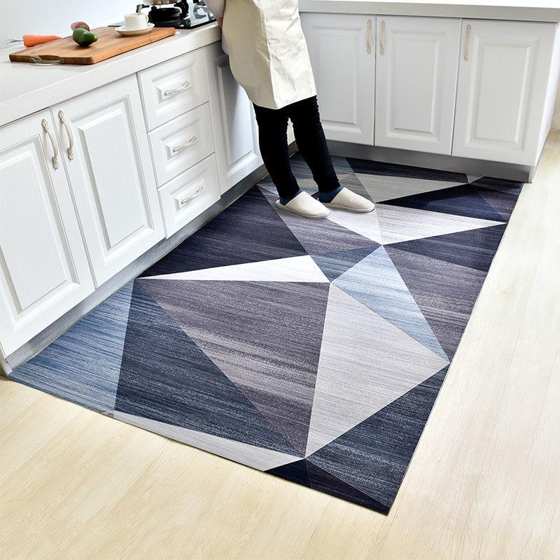 Kitchen Mat Household Dirt-resistant Absorbent Foot Pad Door Anti-slip Mat Waterproof Oil-proof Carpet