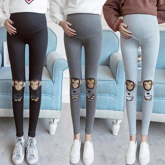 Maternity Pants Summer Maternity Clothes Spring and Summer Long Pants Outer Wear Fashion Belly Lift Leggings