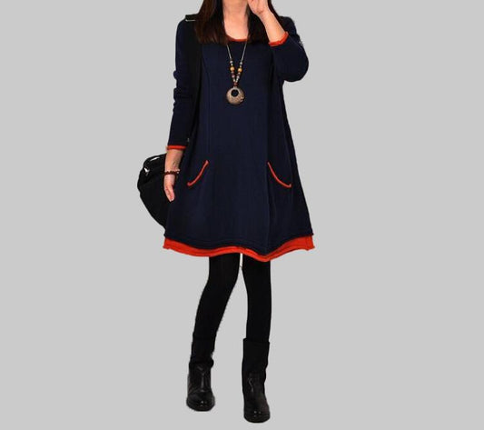 Winter Warmth and Thickening Bottoming Shirt, Large Size, Long-sleeved Long-sleeved T-shirt, Women Wear Clothes Outside