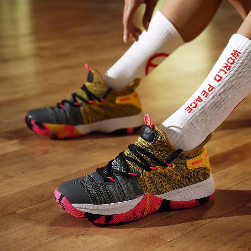 35-46 Men Non-slip Shockproof Basketball Shoes Sneakers Women Lightweight Breathable Running Shoes