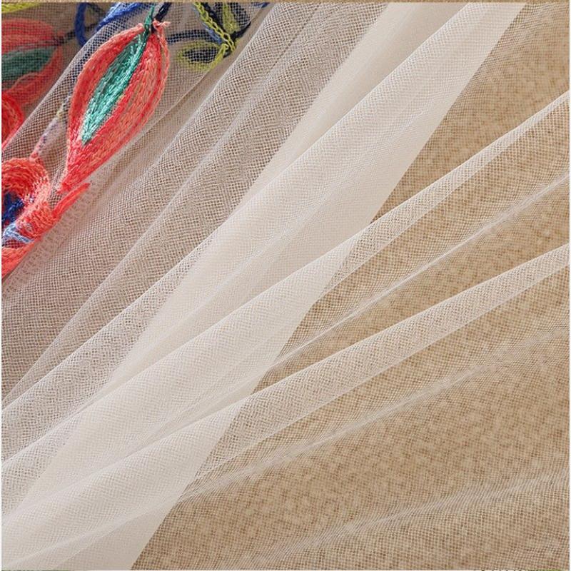 Women's Ethnic Style Loose Outer Chiffon Cardigan Thin Beach Mid-calf Length