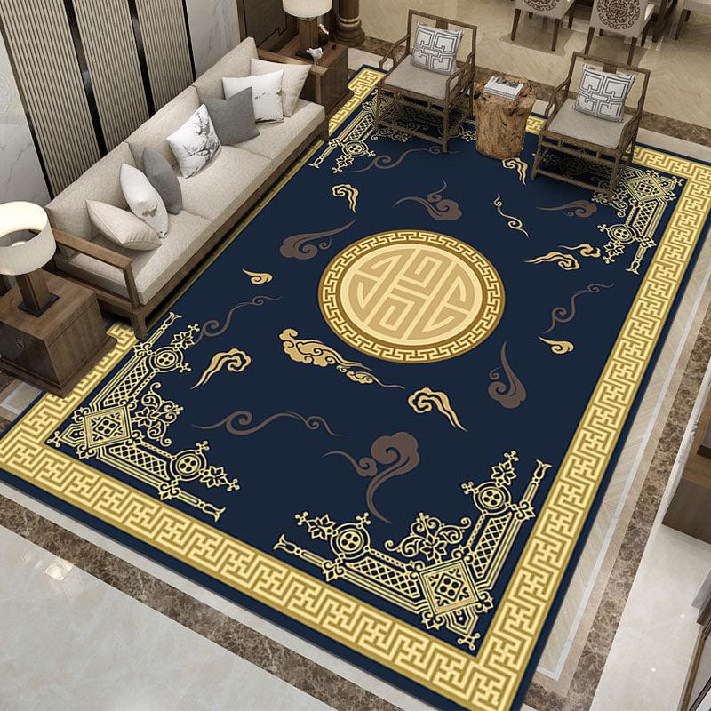 Chinese Style Carpet Living Room Coffee Table Blanket Chinese Style Bedroom Bedside Blanket Entrance Door Custom Carpet