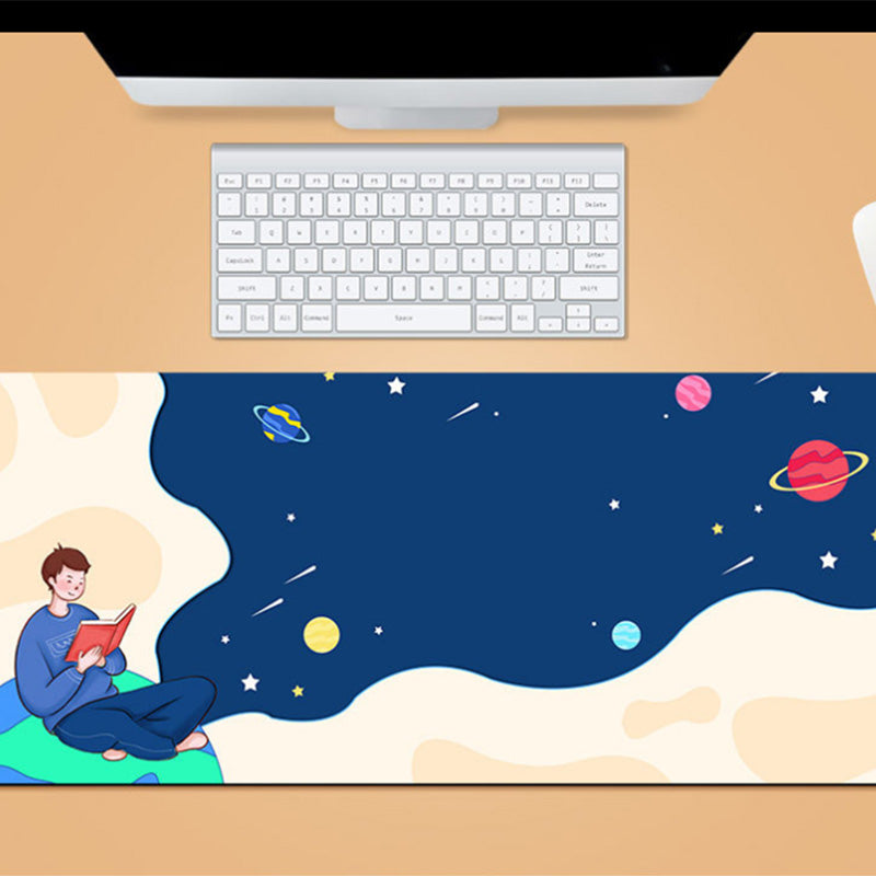 Oversized Game Mouse Pad Planet Starry Sky Anime Cartoon Cute Creative Table Pad Keyboard Pad Personalized Customization