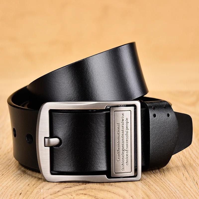 Men's Belt Casual Leather All-match Belt Men's Trouser Belt Business Formal Belt Mens Leather Belts Mens Leather Belts Mens Leather Belts