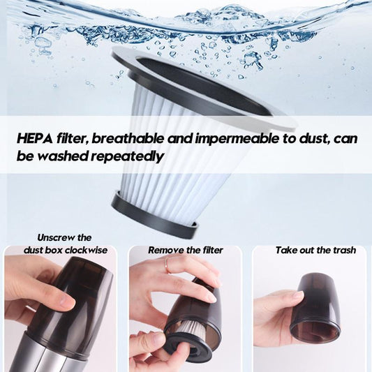 8000Pa Car Vacuum Cleaner Handheld Vacuum Cleaner Portable Wet & Dry Cleaner