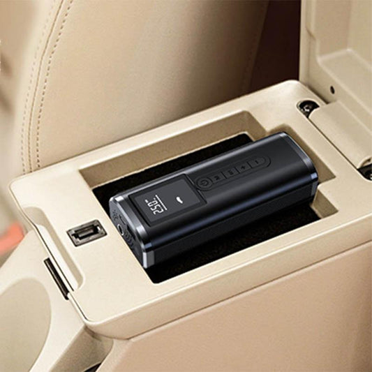 Car Air Pump Electric Portable Car Wireless Refilling Tire Dual Cylinder Multi-function Inflation Tool Compact Air Pump Preset Tire Pressure