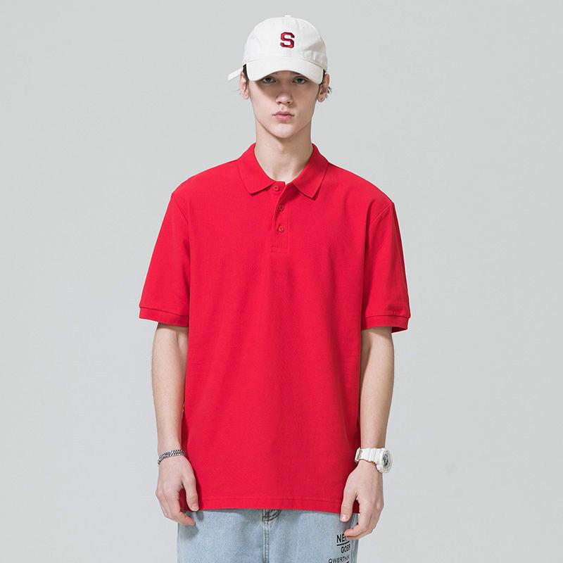 Summer Shirt Men's Thin Section Young and Middle-aged Casual Fashion Trend Short-sleeved T-shirt