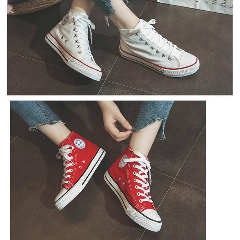 High-top shoes men's canvas shoes board shoes spring men's shoes wild shoes men's casual sports