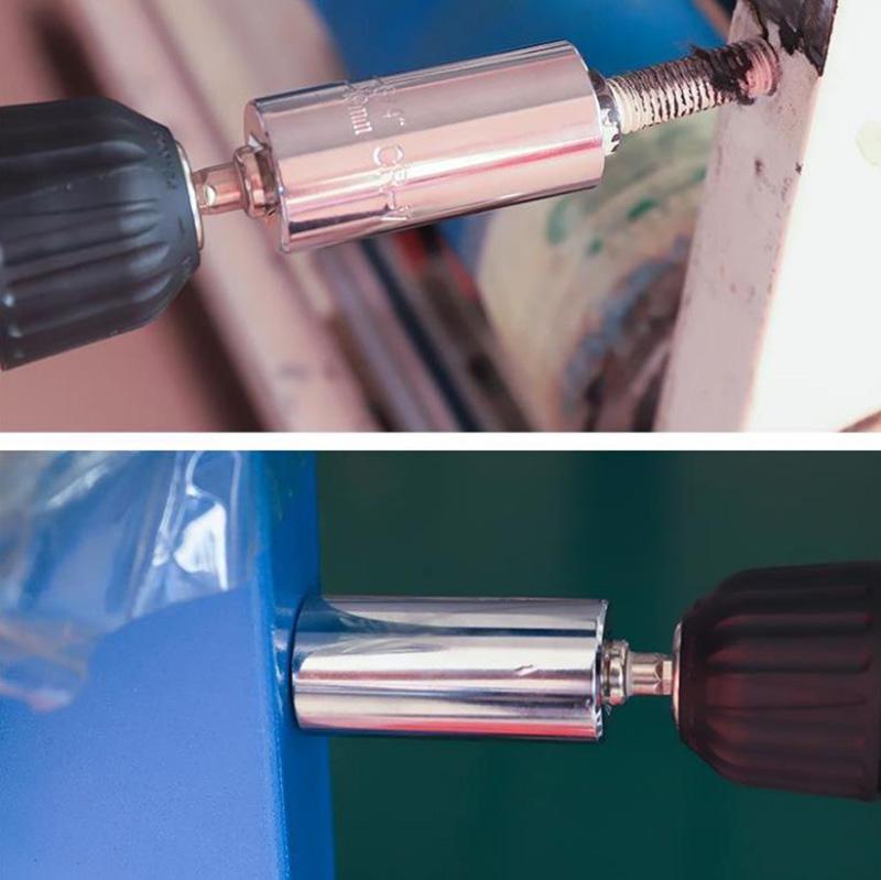 1/5 Pcs Universal Wrench Socket Set with Wrench Electric Drill Can Take 19mm Screw Utility Tool