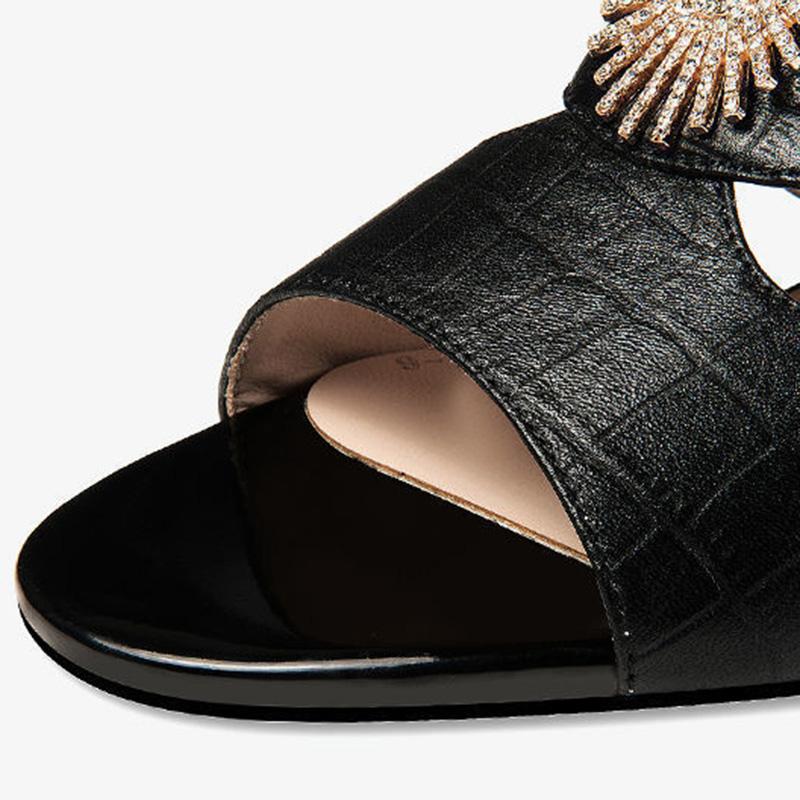 Chunky Heel Sandals Women's Summer High-heeled All-match Fashion Flip-flops Women's Shoes