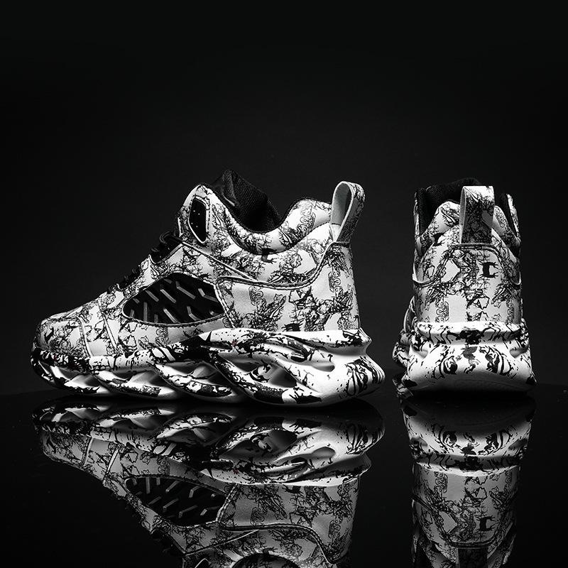 Spring New Trend Sneakers High-tech Shoes for Air Permeability Students' Leisure Shoes