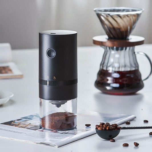 Electric Coffee Beans Grinder Home Small Crusher Charging Portable Automatic Grinding Machine Coffee Bean Mill