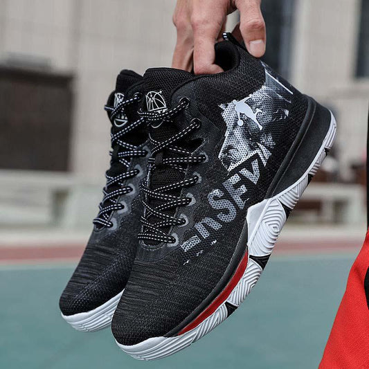 Size 35-45 Women High-top Sneakers Couples Basketball Shoes Men Non-slip Breathable Running Shoes