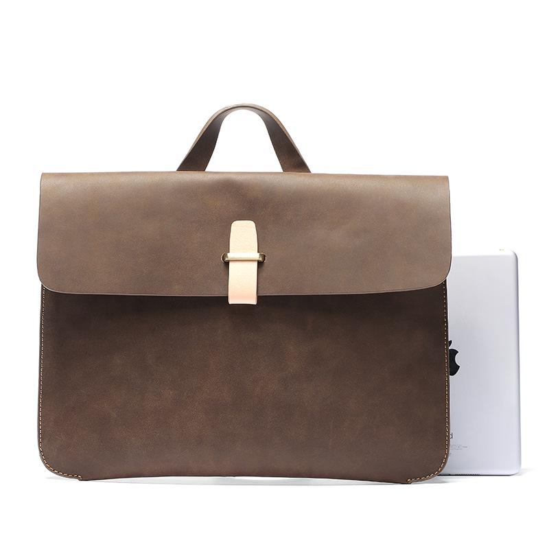 Light business shoulder bag youth backpack file briefcase leisure travel messenger bag for Men