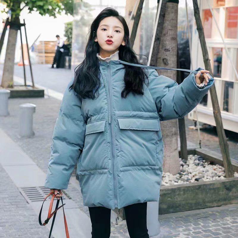 Winter Clothes Thick Warm Cotton Jacket Women's Autumn Short Padded Coat Loose Student Bread Coat Winter Jacket