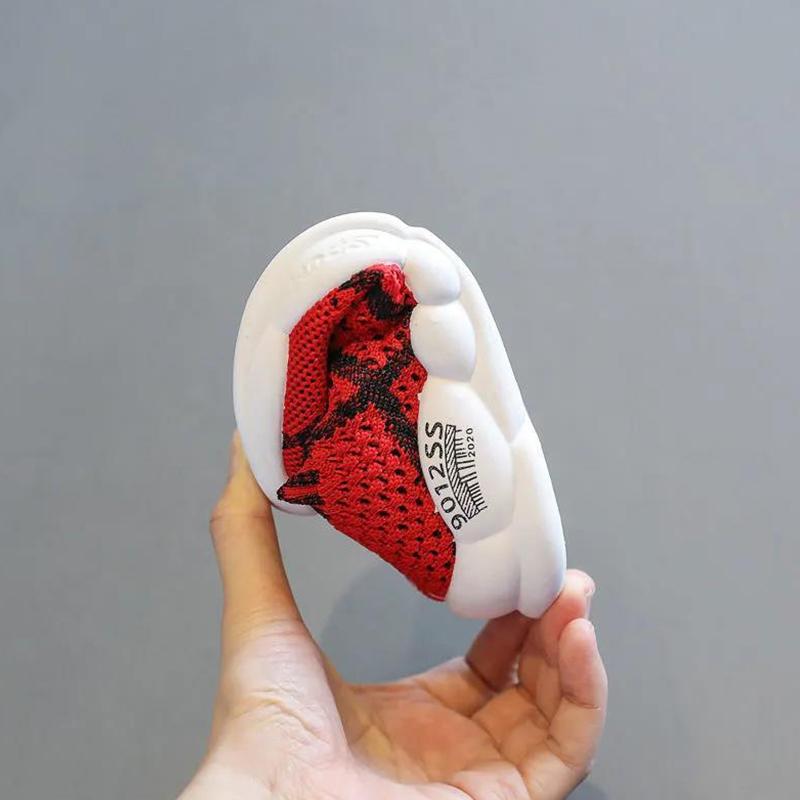 Children's Sports Shoes Mesh Girls Casual Shoes Boys Breathable Running Shoes Soft Sole Baby Shoes