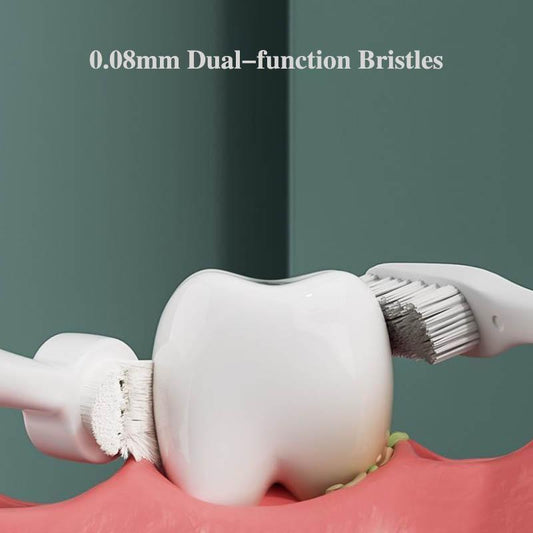 Children's Toothbrush Soft Bristles Ultra-fine 0-3 Years Old and A Half Infants Baby Child Toothbrush Milk Toothbrush 2 Packs of Infant Toothbrushes