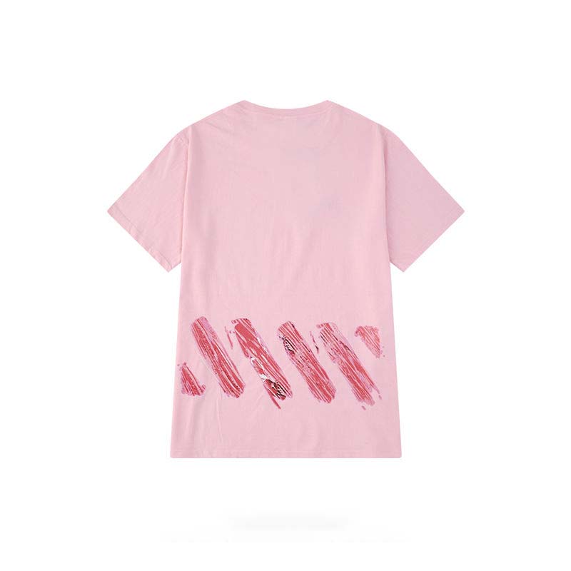 Summer Short-sleeved T-shirts for Men and Women Loose Undergraduate Students Lazy Hip-hop Tops
