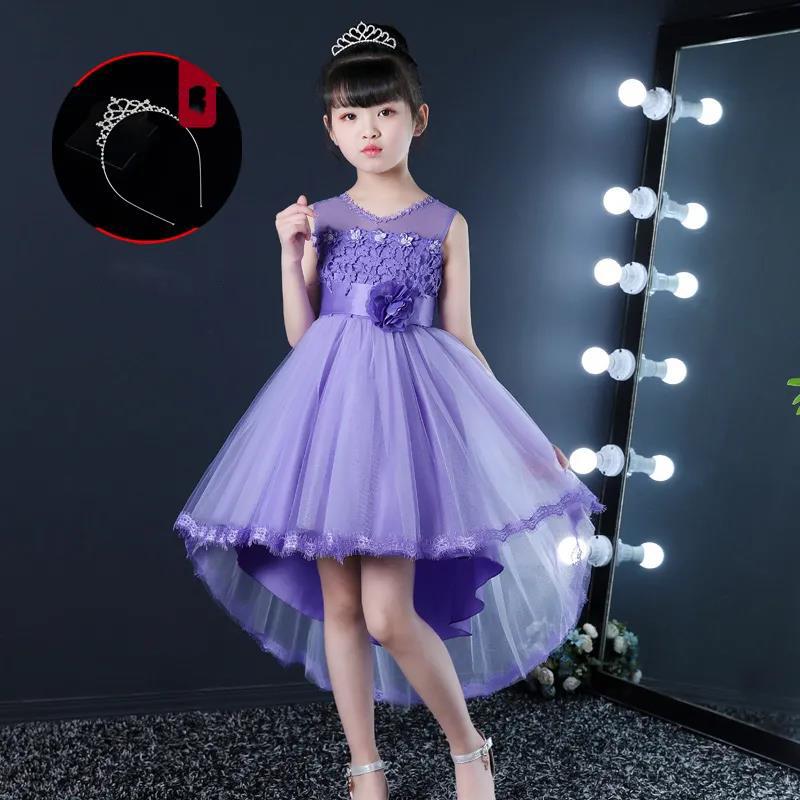 Girls' Dresses Evening Dresses Little Girls Super Western Fluffy Skirts Children's Princess Dresses Costumes