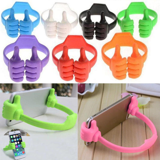 Cute Lazy Phone Holder Rack Stand Bracket for Cell Phone Tablets Thumb Phone Holder Rack