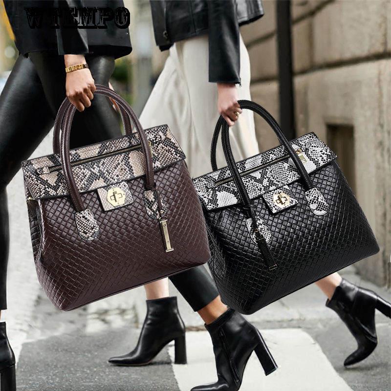 Simple Ladies Bag Casual Messenger Bag Leather Handbag Fashion Temperament Handbag