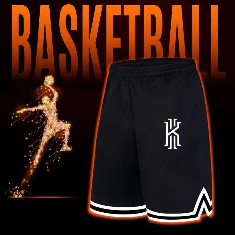 Basketball Shorts Men's Sports Training Over The Knee Five-point Pants Summer Loose Quick-drying Fitness Running Casual Shorts